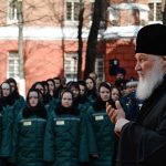 Посещение Святейшим Патриархом Кириллом Бутырской тюрьмы в праздник Пасхи