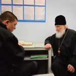 Посещение Святейшим Патриархом Кириллом Бутырской тюрьмы в праздник Пасхи